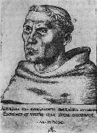 Luther as a Monk by Cranach the Elder