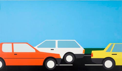 Cars? by Julian Opie